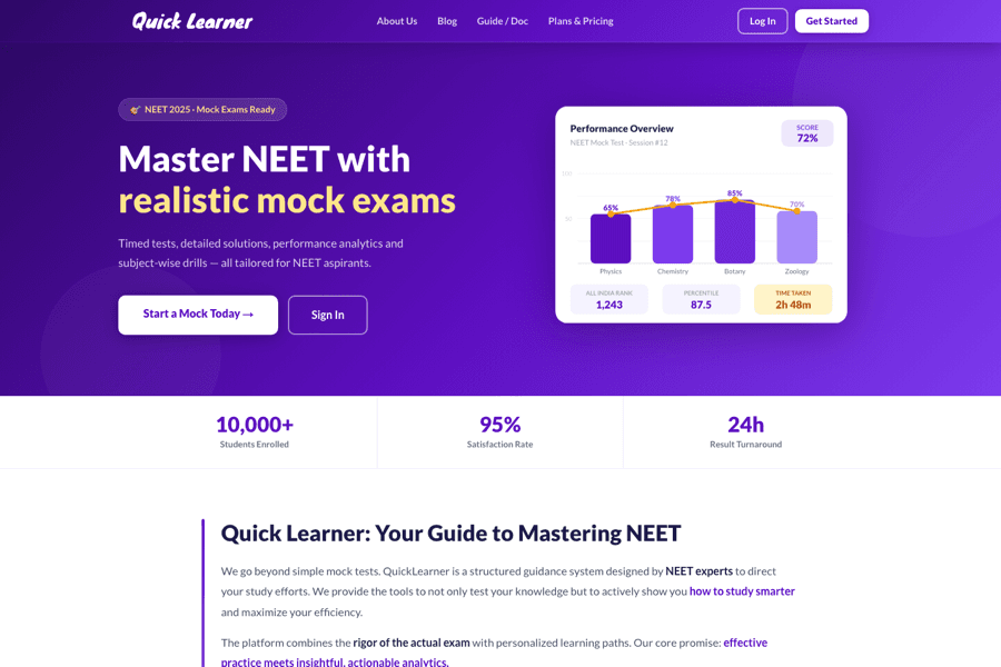 QuickLearner